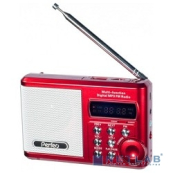 Perfeo мини-аудио Sound Ranger, FM MP3 USB microSD In/Out ридер, BL-5C 1000mAh красный (PF-SV922RED) [Pf_3182] 