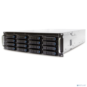 XE1-3ET00-11 RSC-3ET, 3U 16x 3.5" hot-swap bays, tool-less 3.5" and 2.5" HDD tray, 800W CRPS redundant power supply, 4x 2.5" internal SSD top plate, 2x 2.5" hot-swap OS, rail, 3U16 SAS 12G 