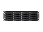 XE1-3ET00-11 RSC-3ET, 3U 16x 3.5" hot-swap bays, tool-less 3.5" and 2.5" HDD tray, 800W CRPS redundant power supply, 4x 2.5" internal SSD top plate, 2x 2.5" hot-swap OS, rail, 3U16 SAS 12G 