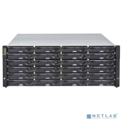 EonStor DS 2000 [DS2024R2C000B-8U32] Gen2 4U/24bay, Dual Redundant controller subsystem including 2x12Gb SAS EXP. Port, 8x1G iSCSI ports +2x host board slot(s), 2x2GB, 2x(PSU+FAN Module),