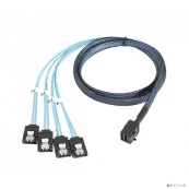 Кабель/ CBL-SFF8643-SATASB-10M, 1 metre cable, SFF8643 to X4 SATA [L5-00221-001] 