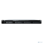 Synology RS822+ Сетевое хранилище (1U,4x3.5&quot;/2.5&quot; HDD, 4-core 2.2 GHz, 2 GB DDR4 ECC SODIMM, 4xGbE LAN)  