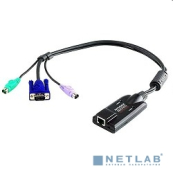 ATEN KA7120 Модуль удлинителя, SVGA+KBD+MOUSE PS/2, 50 метр., для подкл.комп.к перекл. KH15xxA/KH15xxAi/KL15xxA/KH25xxA/KN21xxx/41xxx/KM0532/0932/0032, макс.разреш. 1600х1200, RJ45 