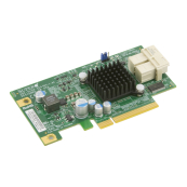 Supermicro AOC-SLG3-2E4 Low Profile Dual-Port NVMe Internal Host Bus Adapter 