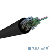 Hyperline FO-AWS2-IN/OUT-9-16-LSZH-BK Кабель волоконно-оптический 9/125 (G.652D) одномодовый, 16 волокон, гибкий, бронированный, волокна в канате из стальных проволок, гелезаполненный, внутренний/внеш 