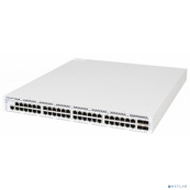 ELTEX MES2300-48P Ethernet-коммутатор 48 портов 10/100/1000BASE-T (RJ-45) PoE/PoE+, 4 порта 10GBASE-R (SFP+)/1000BASE-X (SFP), L3, 2 слота для модулей питания