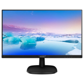 LCD PHILIPS 23.8&quot; 243V7QDSB (00/01) черный {IPS 1920x1080 75Hz 5ms 178/178 250cd 10M:1 D-Sub DVI HDMI} 