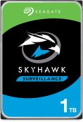 1TB Seagate Skyhawk (ST1000VX005) {Serial ATA III, 5900 rpm, 64mb, для видеонаблюдения} 
