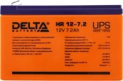 Delta HR 12-7.2 ( 7.2 А\ч, 12В) свинцово- кислотный  аккумулятор 