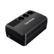 ИБП CyberPower BU600E {Line-Interactive, 600VA/360W (3 EURO), 12В/5 Ач х 1} ИБП CyberPower BU600E {Line-Interactive, 600VA/360W (3 EURO), 12В/5 Ач х 1}