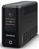 CyberPower UT850EG ИБП {Line-Interactive, Tower, 850VA/480W USB/RJ11/45 (3 EURO), 12В/7 Ач х 1} 