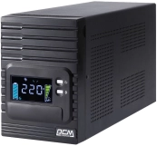 PowerCom Smart King Pro+ SPT-1500-II LCD ИБП {Line-Interactive, 1500VA/1200W, Tower, 8xC13 с резервным питанием, USB, SNMPslot} (1152565)