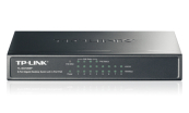 TP-Link TL-SG1008P Настольный коммутатор с 8 гигабитными портами (4 порта PoE+) TP-Link TL-SG1008P Настольный коммутатор с 8 гигабитными портами (4 порта PoE+)