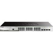 D-Link DGS-1210-28/ME/P/B2A Управляемый L2 коммутатор, 24x1000Base-T, 4x1000Base-X SFP, ИБП(с функцией ИБП при подключении внешнего аккумулятора DC 12 В)