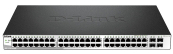 D-Link DGS-1210-52/ME/A1A Управляемый L2 коммутатор с 48 портами 10/100/1000Base-T и 4 портами 1000Base-X SFP