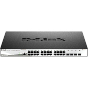 D-Link DGS-1210-28X/ME/B2B Управляемый L2 коммутатор с 24 портами 10/100/1000Base-T и 4 портами 10GBase-X SFP+