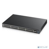 ZYXEL XGS2210-52-EU0101F L2+ коммутатор XGS2210-52, 48xGE, 4xSFP+, стекируемый