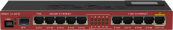 MikroTik RB2011UiAS-IN Маршрутизатор для помещений: 10 Ethernet (5 Gigabit), 1 SFP, 128 МБ RAM, сенсорный дисплей и раздача PoE-питания