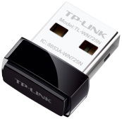 TP-Link TL-WN725N N150 Ультракомпактный Wi-Fi USB-адаптер TP-Link TL-WN725N N150 Ультракомпактный Wi-Fi USB-адаптер
