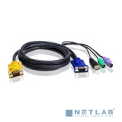 ATEN 2L-5303UP KVM Кабель/шнур, монитор+клавиатура+мышь USB-PS/2 HYBRID CABLE. 3M 