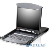 ATEN KL1508AiM-AXA-RG Переключатель, электрон., KVM, 1 local user PS2/USB/VGA консоль LCD 17"+32 IP user => 8 cpu (PS2/USB/Sun+VGA)/RS232, без модулей, 1600x1200 60Hz (40м), 1U 19", исп.спец.модули и ATEN KL1508AiM-AXA-RG Переключатель, электрон., KVM, 1 local user PS2/USB/VGA консоль LCD 17"+32 IP user => 8 cpu (PS2/USB/Sun+VGA)/RS232, без модулей, 1600x1200 60Hz (40м), 1U 19", исп.спец.модули и