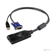 Модуль удлинителя VGA+K/M USB  ATEN (KA7570-AX/KA7570) 40 метр., 1xUTP Cat5e, для подкл. комп. к перекл. KH15xxA/KH15xxAi/KL15xxA/KL15xxAi/KH25xxA, макс.разр 