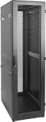 ЦМО Шкаф телекоммуникационный напольный 42U (600x800) дверь стекло, цвет чёрный  (ШТК-М-42.6.8-1ААА-9005) (3 коробки) 
