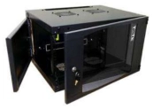 LANMASTER TWT-CBWNG-9U-6X4-BK 