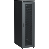 ITK LN05-42U61-PP Шкаф сетевой 19" LINEA N 42U 600х1000 мм перфорированные двери черный