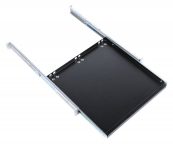 ЦМО Полка клавиатурная с телескопическими направляющими, цвет черный, регулируемая глубина 455-740мм (ТСВ-К4-9005) 