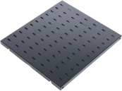 ЦМО Полка перфорированная, глубина 620 мм, цвет черный (СВ-62-9005) 