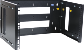 ЦМО Кронштейн настенный 3U, регулируемая глубина 300-450 мм,цвет черный  [КНО-М-3U-9005] 