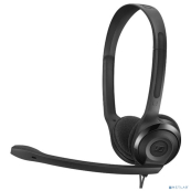 SENNHEISER/EPOS PC 5 CHAT черный {42-17000 Гц, 32 ?, 1 x 3,5 мм, 95 дБ SPL @ 1 кГц, 1В RMS, 90–15.000 Hz} 