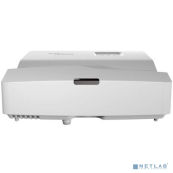 Optoma W340UST Проектор {DLP, WXGA 1280x800, 4000Lm, 22000:1, 2xHDMI, MHL, USB, LAN, 1x16W speaker, 3D Ready,lamp 15000} [E1P1A1FWE1Z2] 