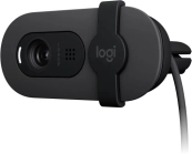 Камера Web Logitech HD Webcam Brio 90 графитовый 2Mpix (1920x1080) USB Type-C с микрофоном (960-001581) Камера Web Logitech HD Webcam Brio 90 графитовый 2Mpix (1920x1080) USB Type-C с микрофоном (960-001581)