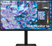 LCD Samsung 27&quot; S27B610EQI черный {IPS 2560x1440 75Hz 16:9 HAS Pivot 300cd 178/178 HDMI DisplayPort M/M HAS Pivot} 