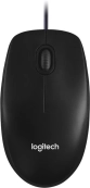 910-006652/910-005006/910-005003 Мышь Logitech M100(M100r) Dark Ret {темно-серая/черная, оптическая, 1000dpi, USB, 1.8м} 