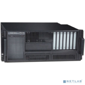 Procase FM420-B-0 черный {4U глубина 355мм, внешн 2x5.25, внутр 6xHDD, MB 12"x9.6", без Б/П PS2}