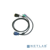 D-Link DKVM-IPCB5 Кабель для KVM-переключателя DKVM-IP8 длиной 5 м с разъемами VGA и PS/2 