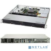 Supermicro SYS-5019P-MR 1U, 1xLGA3647, iC621, 6xDDR4, up to 4x3.5, SATA RAID, 2x1GbE, 1x PCIEx16, 2x400W