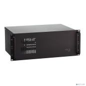 Exegate EX281306RUS Серверный корпус ExeGate Pro 4U300-08 <RM 19",  высота 4U, глубина 300, БП 800ADS, USB>