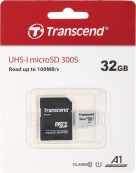 Micro SecureDigital 32Gb Transcend TS32GUSD300S-A {MicroSDHC Class 10 UHS-I, SD adapter} Micro SecureDigital 32Gb Transcend TS32GUSD300S-A {MicroSDHC Class 10 UHS-I, SD adapter}