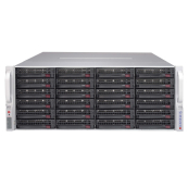 Supermicro CSE-847E2C-R1K23JBOD Корпус компьютерный 4U SAS3 JBOD storage chassis/24 front + 20 rear 3.5" hot-swap SAS3/Redundant 1200W