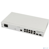 ELTEX MES2408CP Ethernet-коммутатор 8 портов 10/100/1000BASE-T (PoE/PoE+), 2 Combo-порта 10/100/1000BASE-T/100BASE-FX/1000BASE-X, L2, 220В AC