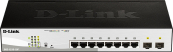 D-Link DGS-1210-10P/F3A Управляемый L2 коммутатор с 8 портами 10/100/1000Base-T и 2 портами 1000Base-X SFP (8 портов PoE 802.3af/at, PoE-бюджет 65 Вт) D-Link DGS-1210-10P/F3A Управляемый L2 коммутатор с 8 портами 10/100/1000Base-T и 2 портами 1000Base-X SFP (8 портов PoE 802.3af/at, PoE-бюджет 65 Вт)