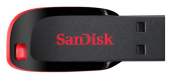 SanDisk USB Drive 16Gb Cruzer Blade SDCZ50-016G-B35 {USB2.0, Black-Red}  