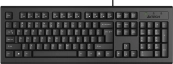Клавиатура A-4Tech KR-85 black USB, проводная, 104 клавиши [570125] 