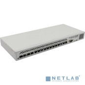 MikroTik CCR1036-12G-4S Маршрутизатор 4 Gigabit SFP порты,12G,1 USB, 4GB RAM power Serial порт, IEC C14 стандартный разъем 110/220В, (rev r2)