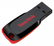 SanDisk USB Drive 128Gb Cruzer Blade black USB2.0 SDCZ50-128G-B35 