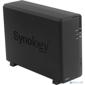 Synology DS118 Сетевое хранилище 1xHDD DC1,4GhzCPU/1Gb,  SATA(3,5'')/2xUSB3.0/1GigEth/iSCSI/2xIPcam(upto 15)/1xPS